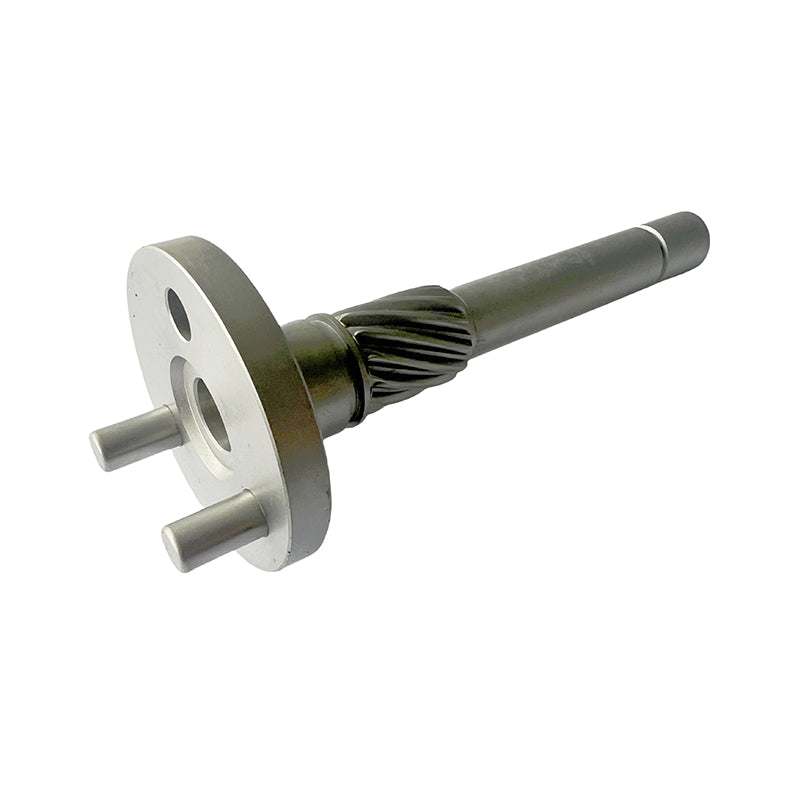 High-performance forged sun gear shaft made from ZF34C alloy steel for automotive and industrial transmissions