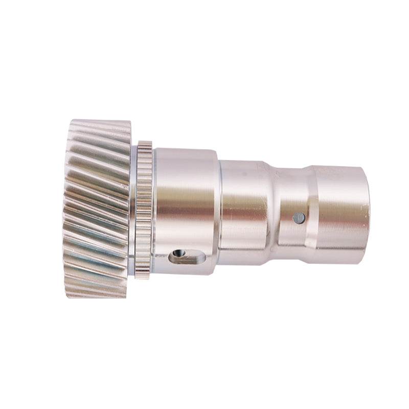 Gear box gear shaft made from 20CrNiMoA or 8620H with carburizing heat treatment and high surface hardness