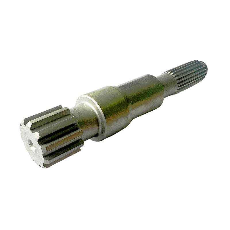 Steering shaft made from 16MnCr5HH with splines, carburized heat treatment, and precision machining