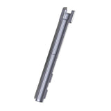 High-precision forged steel spline input shaft with zinc-nickel coating for durable mechanical assemblies