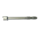 Forged steel spline shaft input shaft made from 40Cr alloy steel with precision machining and zinc-nickel coating