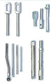 Diagram of parking system components including sensors and control units