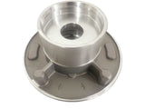 Air suspension front upper air chamber cover close-up
