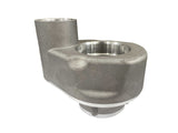 Close-up of air suspension piston lower section demonstrating vehicle suspension system components