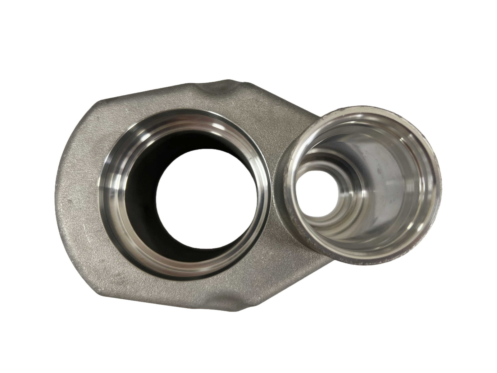 High-strength anodized aluminum air suspension piston lower section with rubber sealing for vehicle ride comfort and durability