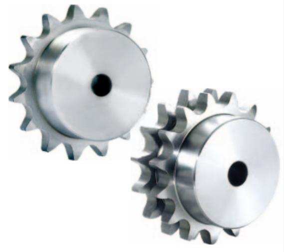 High-strength steel sprockets with precision-machined teeth for durable and efficient chain and belt motion control in industrial and mechanical systems