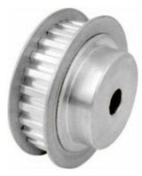 Precision-machined aluminum and steel timing belt pulleys for automotive and industrial motion control applications