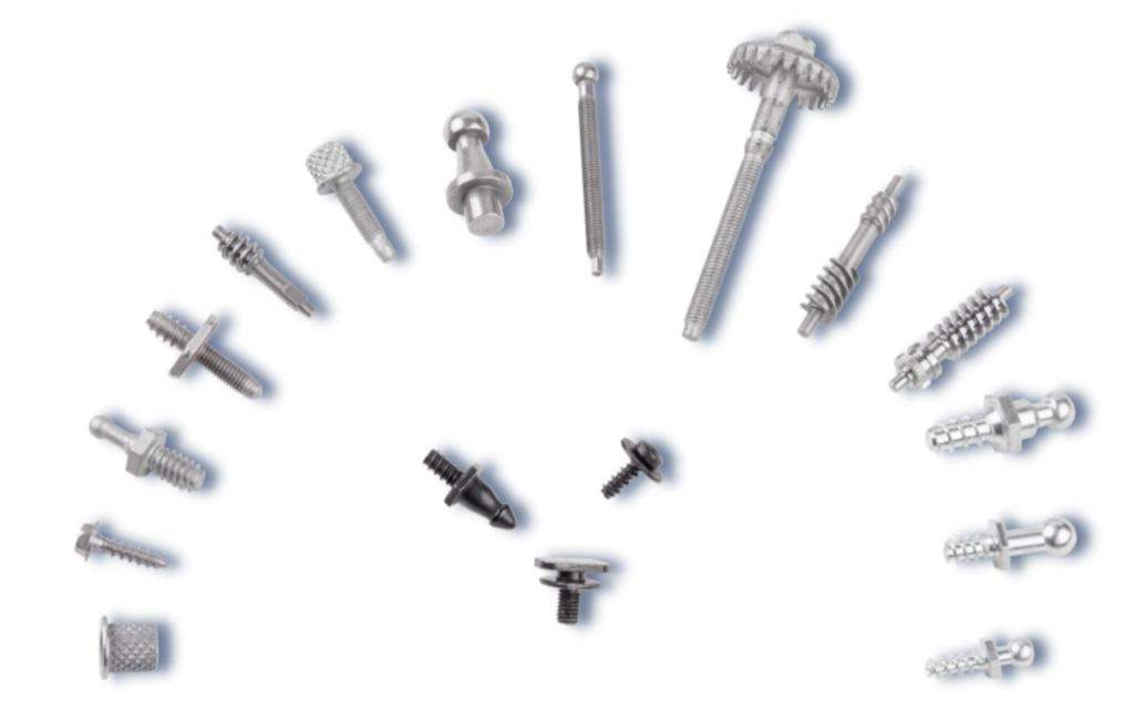 Adjustment Ball head screws made of alloy steel with corrosion-resistant finish for precise industrial and robotics applications