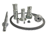 Heavy-duty Gearbox Engine with cast iron housing and precision steel gears for industrial power transmission