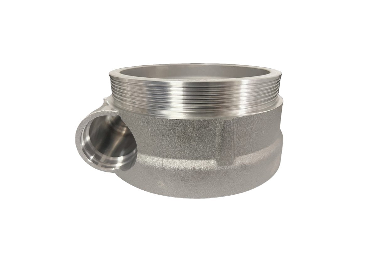 Real aluminum die cast rear upper air chamber cover