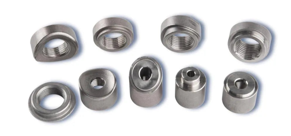 Base products and threaded insert components