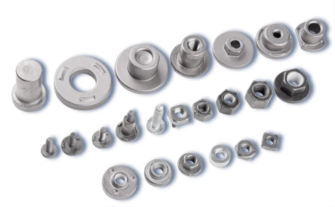 Weld bolts and weld nuts