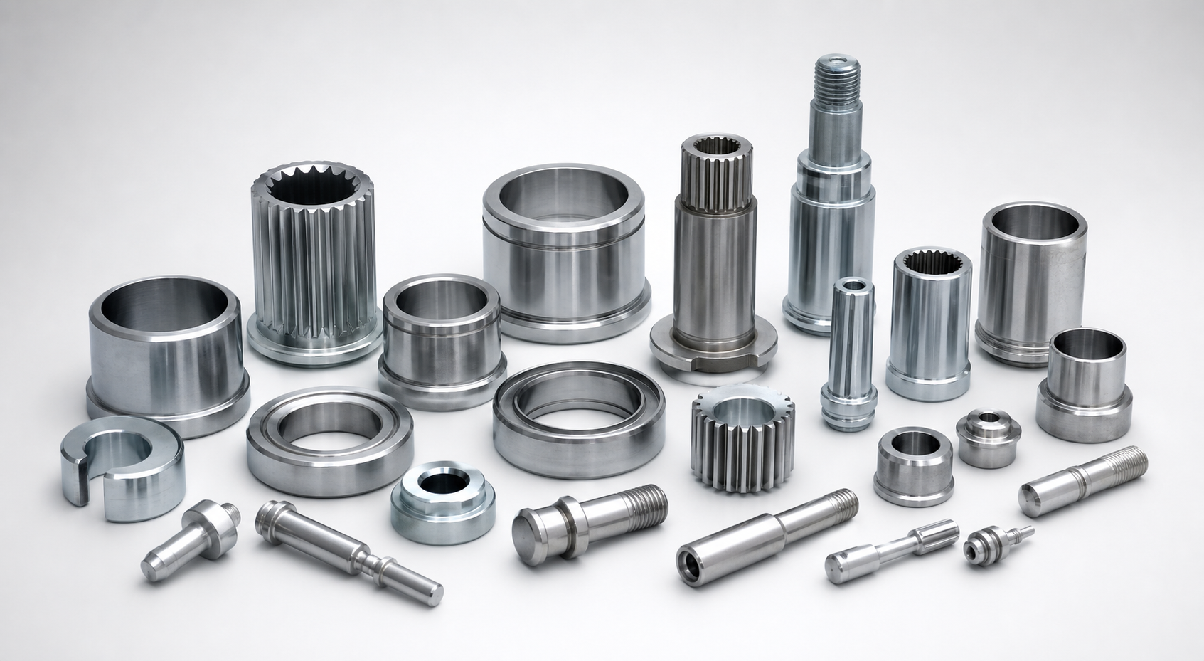 What is a cold-forged machined component?