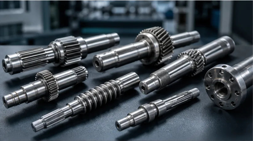 Custom shaft components