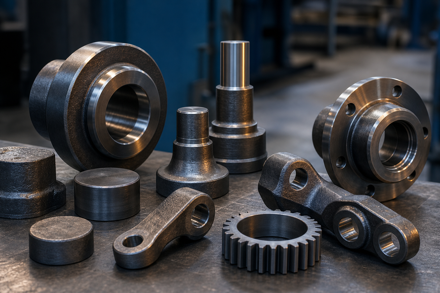 Hot-Forged Component Machining Solutions