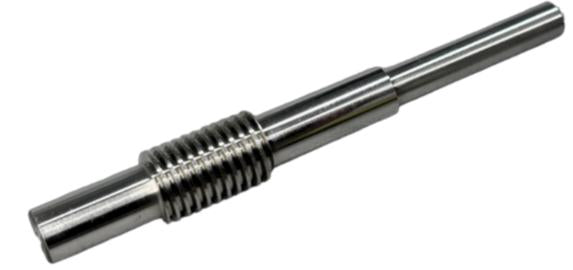 Worm shaft transmission component sample by Jinhua Machinery manufacturing